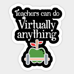 My hero Teacher Can do Anything Sticker